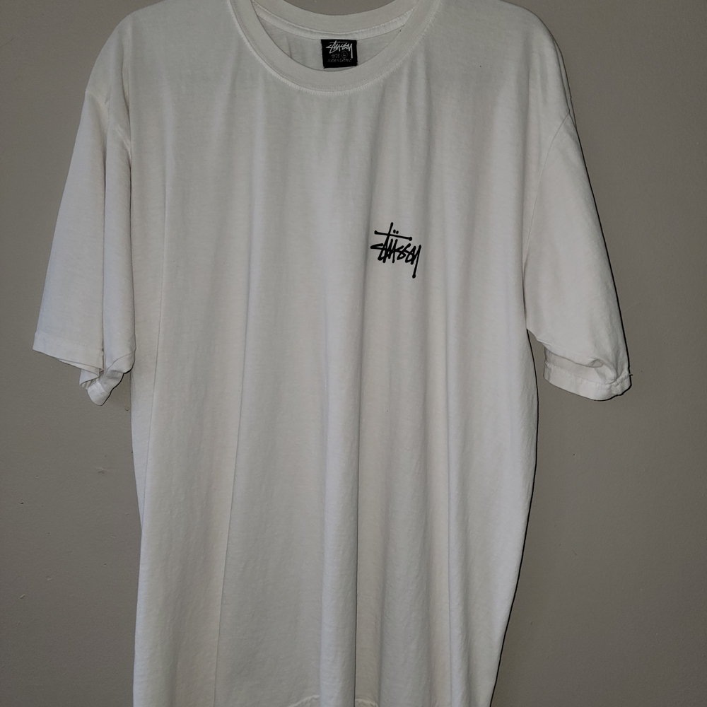 Stussy Classic White Short Sleeve Tee